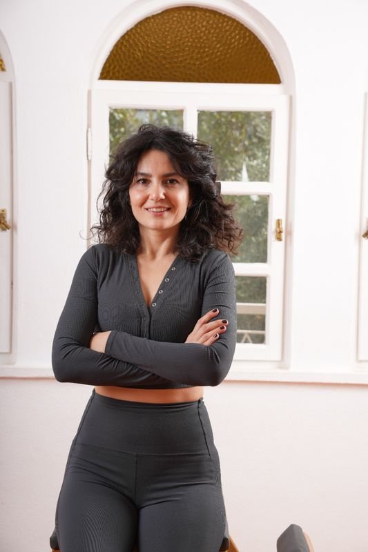 Ecem Nur Şentürk, sertifikalı pilates eğitmeni